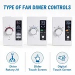 Different Types of Fan Dimer Controls