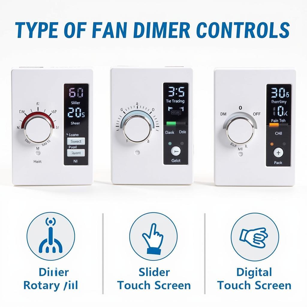 Different Types of Fan Dimer Controls