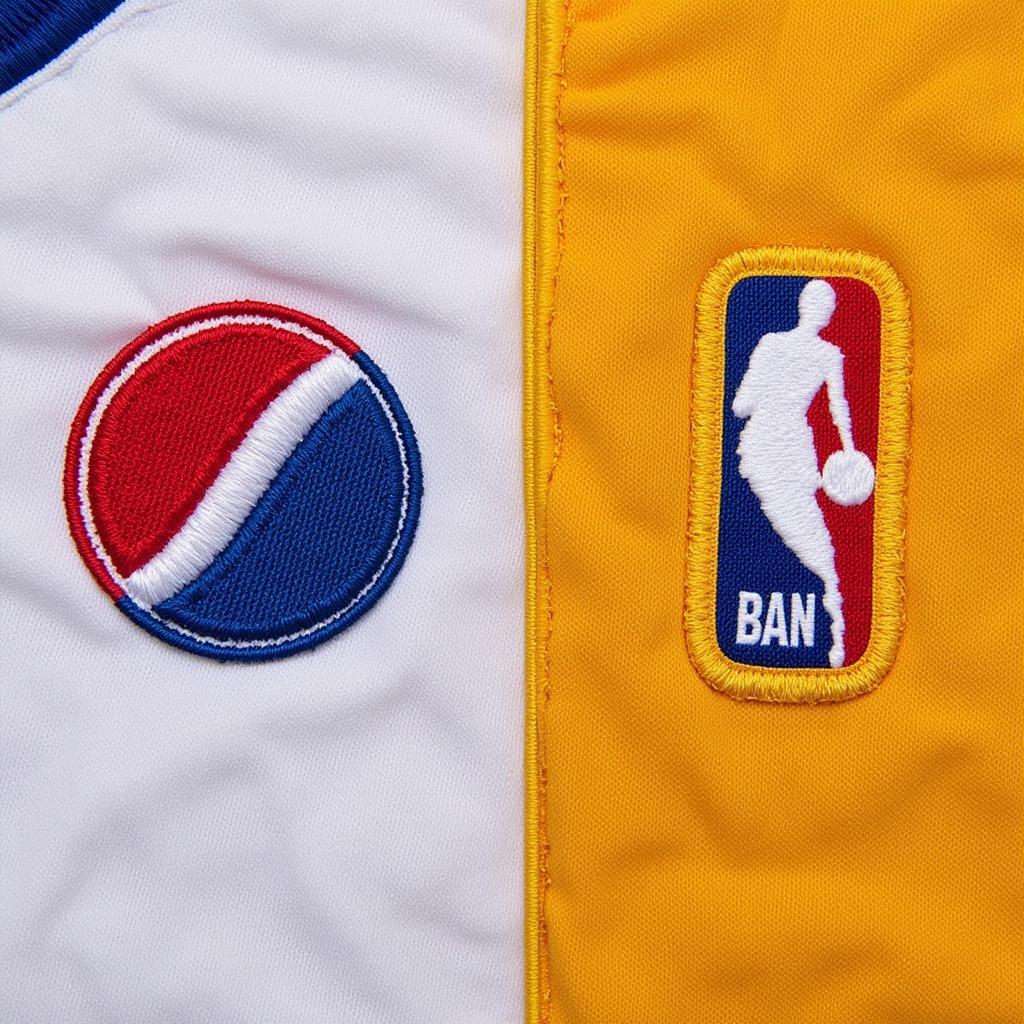 Comparison of fan fan ban do and authentic jersey logos