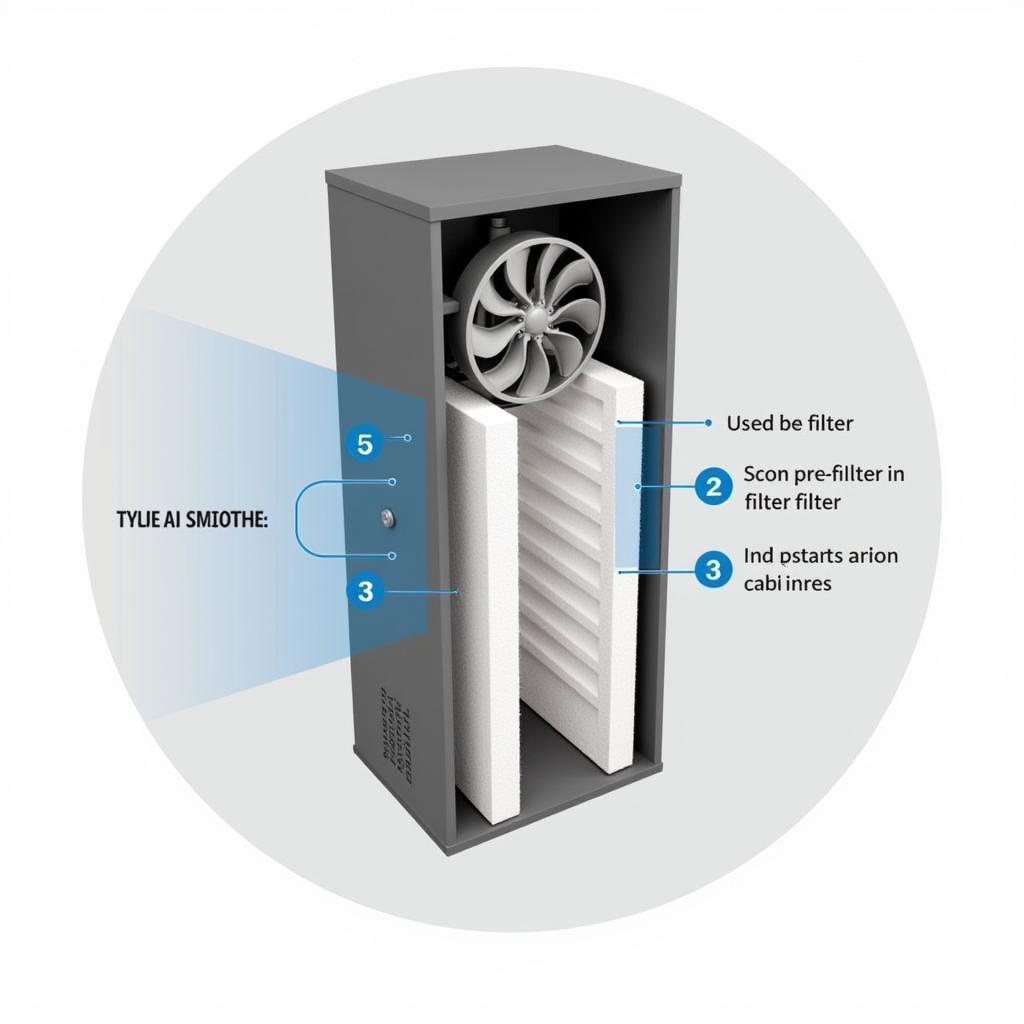 Fan Filter Cabinet Internal Components