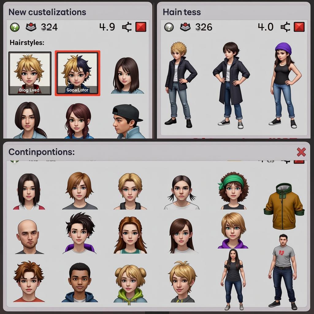 Fan Frozen 0.23a Character Customization