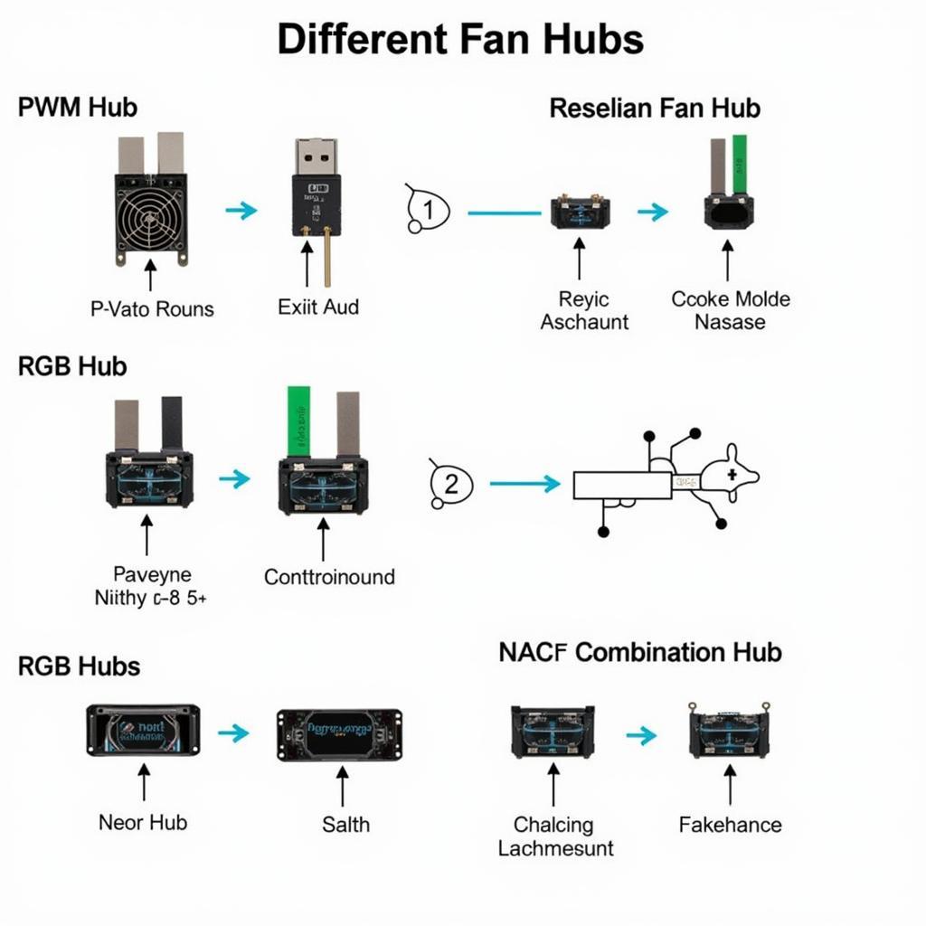 Different Types of Fan Hubs