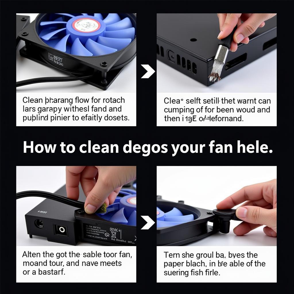 Cleaning Fan LED RGB for Optimal Performance