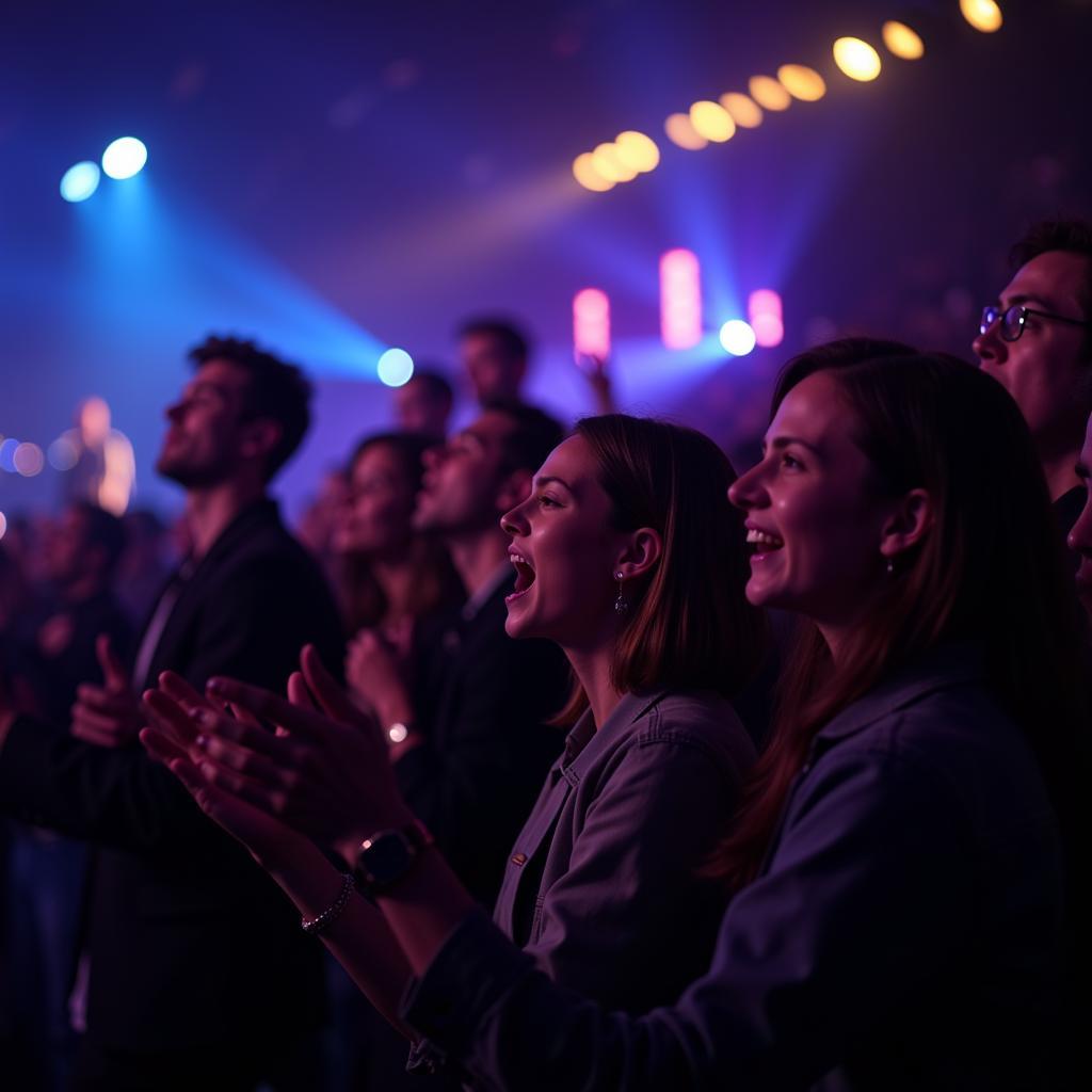 The Electric Atmosphere of a Concert Fueled by Fan Love