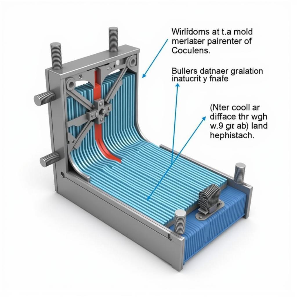 Fan Mold Cooling System Design