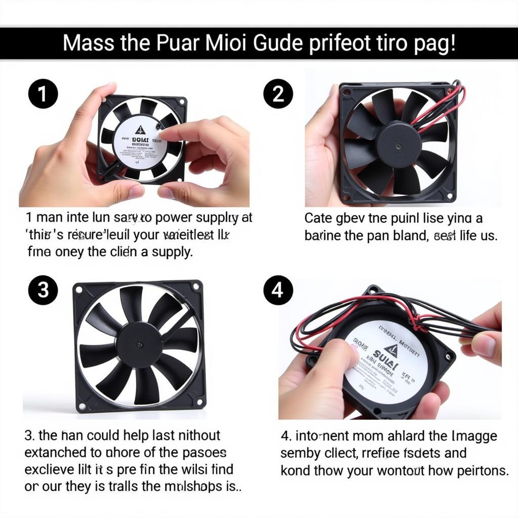 Fan Moto Troubleshooting Guide