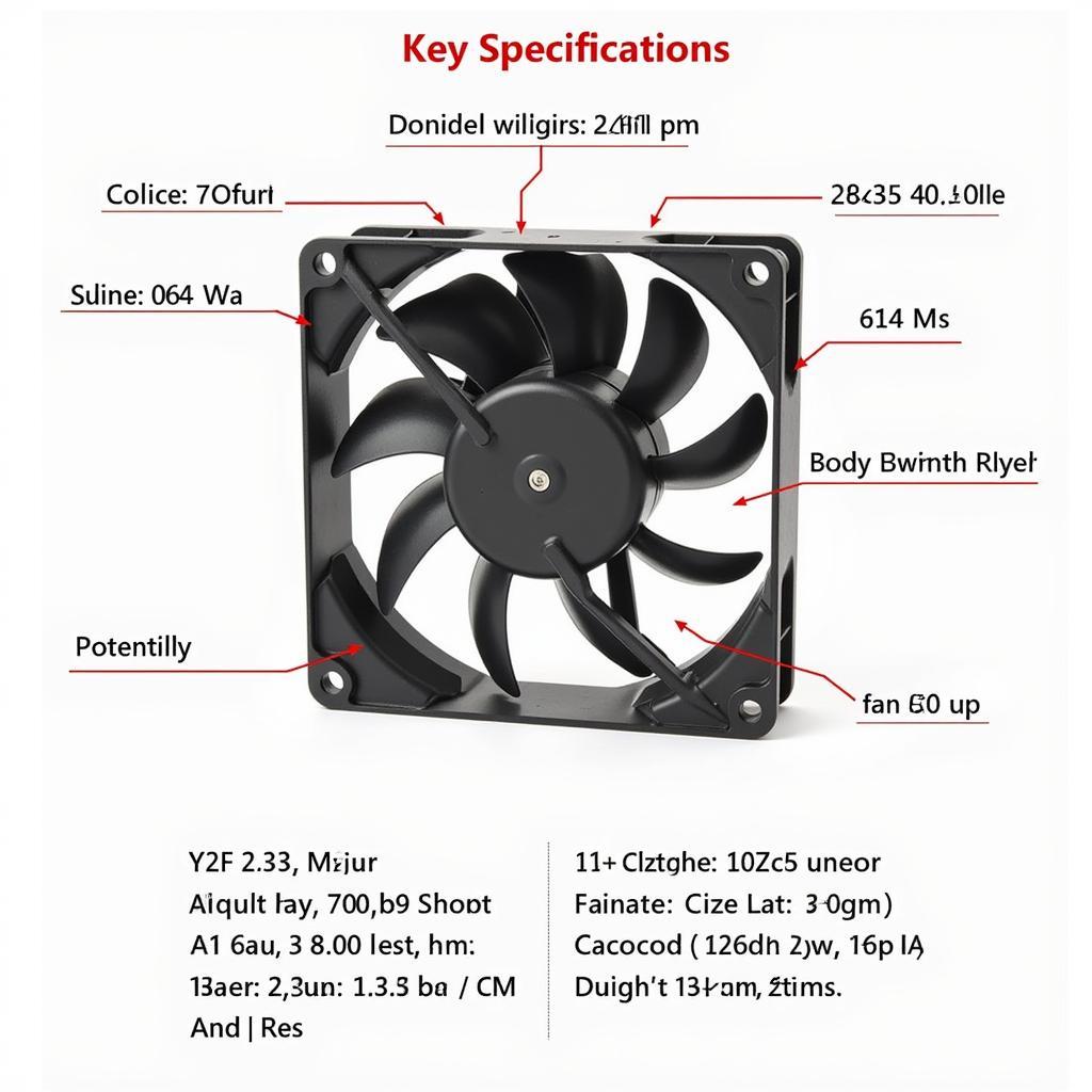 Fan Moto YZF-25 Specifications Diagram