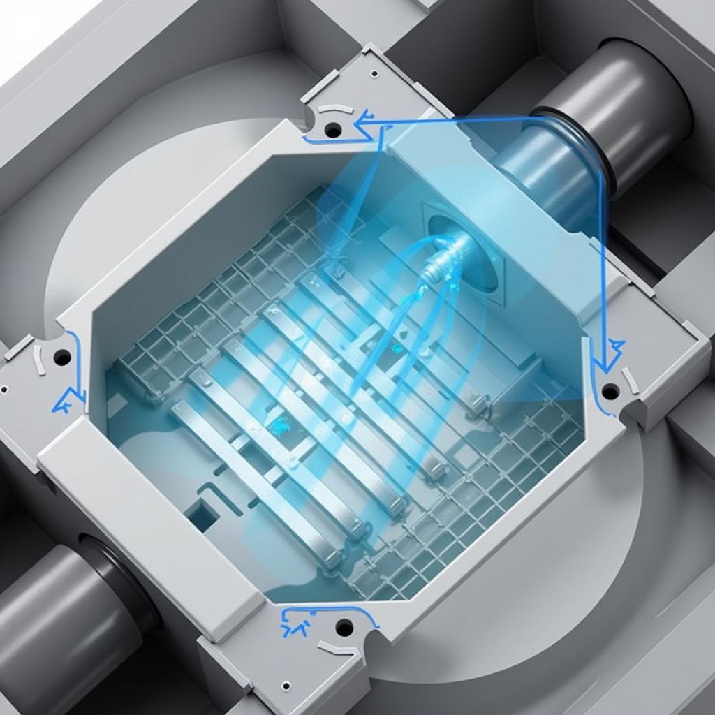 Optimized Baffle Design for Fan Mould Cooling