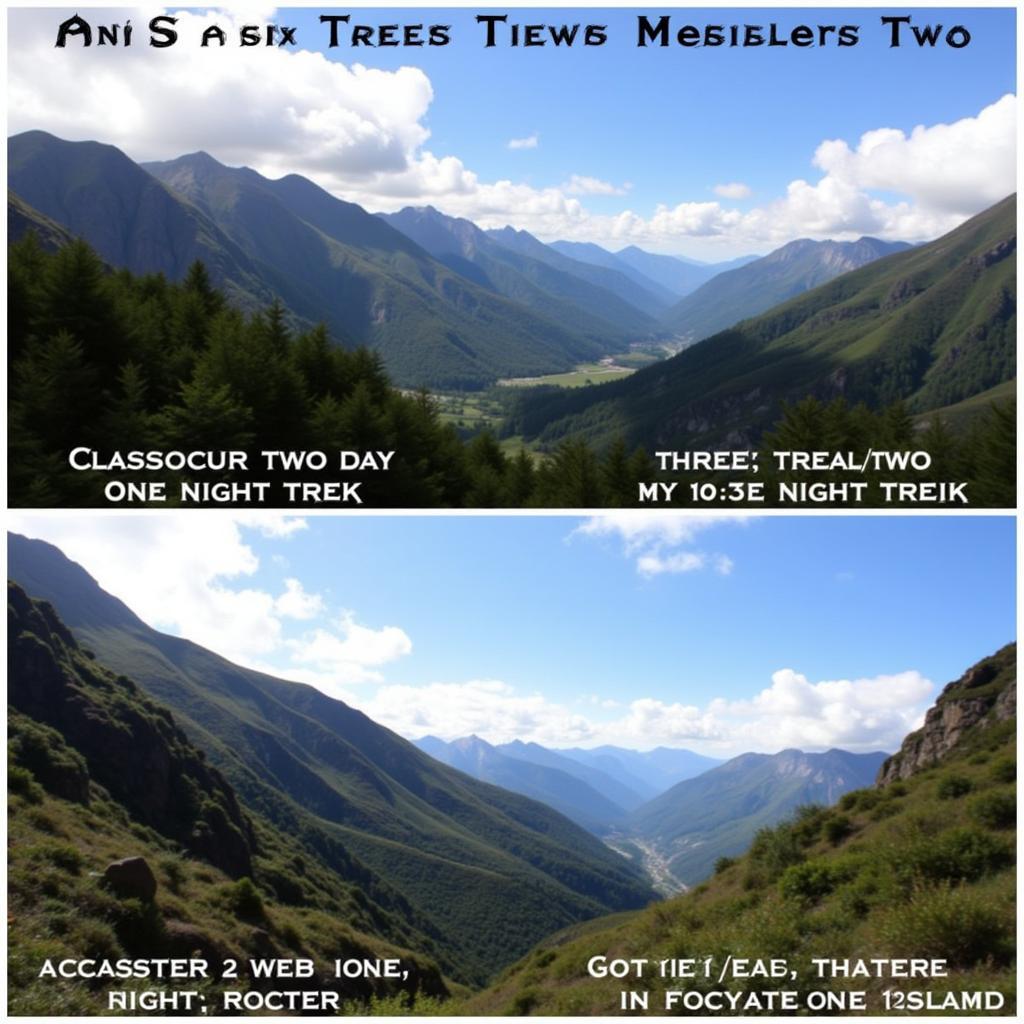 Comparing Different Fan Si Pan Trek Routes on YouTube