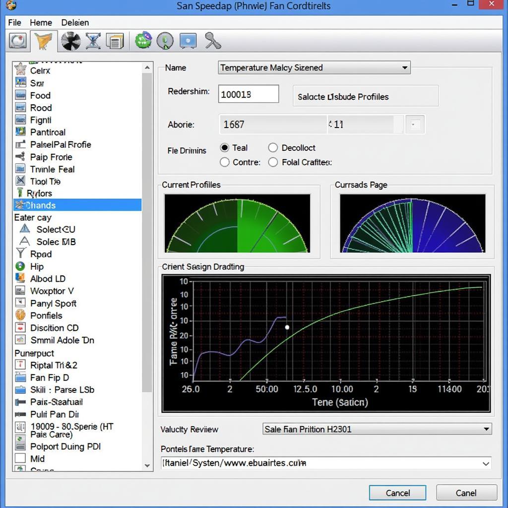 Fan Speed Controller Software Interface