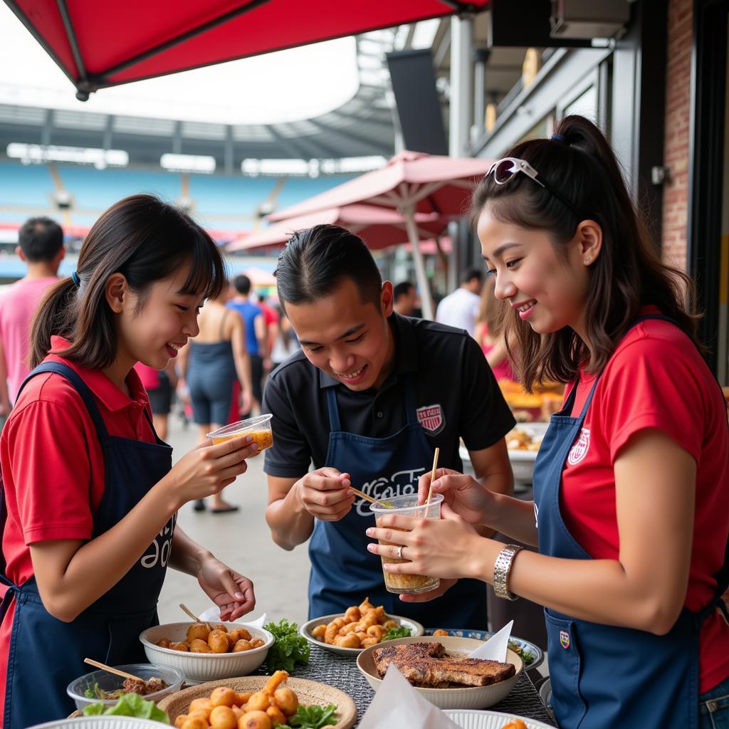 Fans exploring Thai culture during Fan Tastic 3