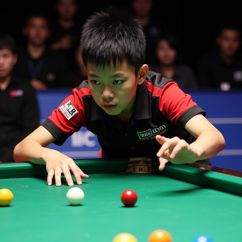 Fan Zhendong's early career in table tennis