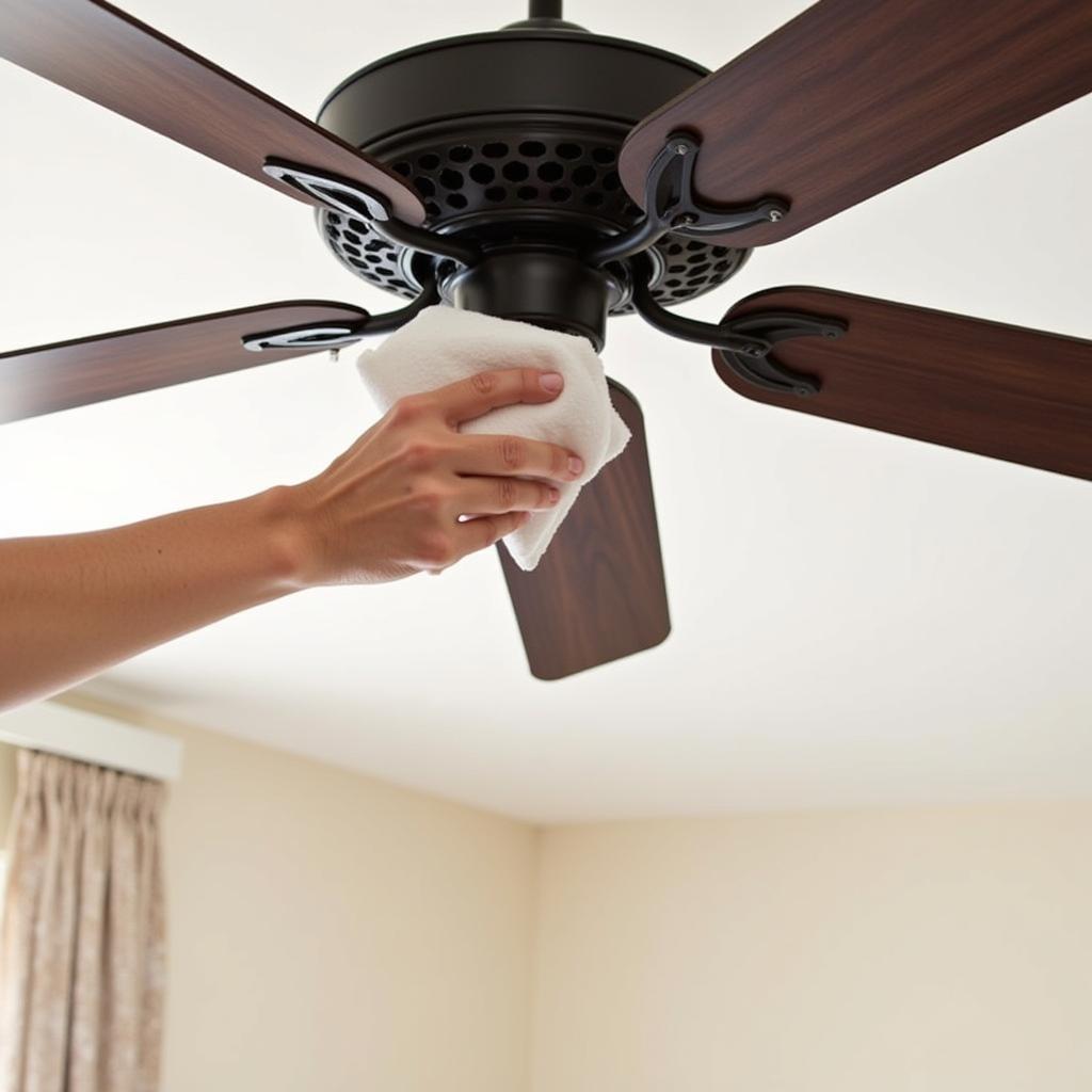 Cleaning a Fanaway Classic Ceiling Fan