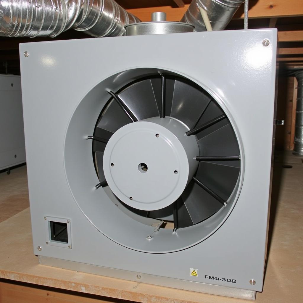 FM40-308 Centrifugal Fan in HVAC System