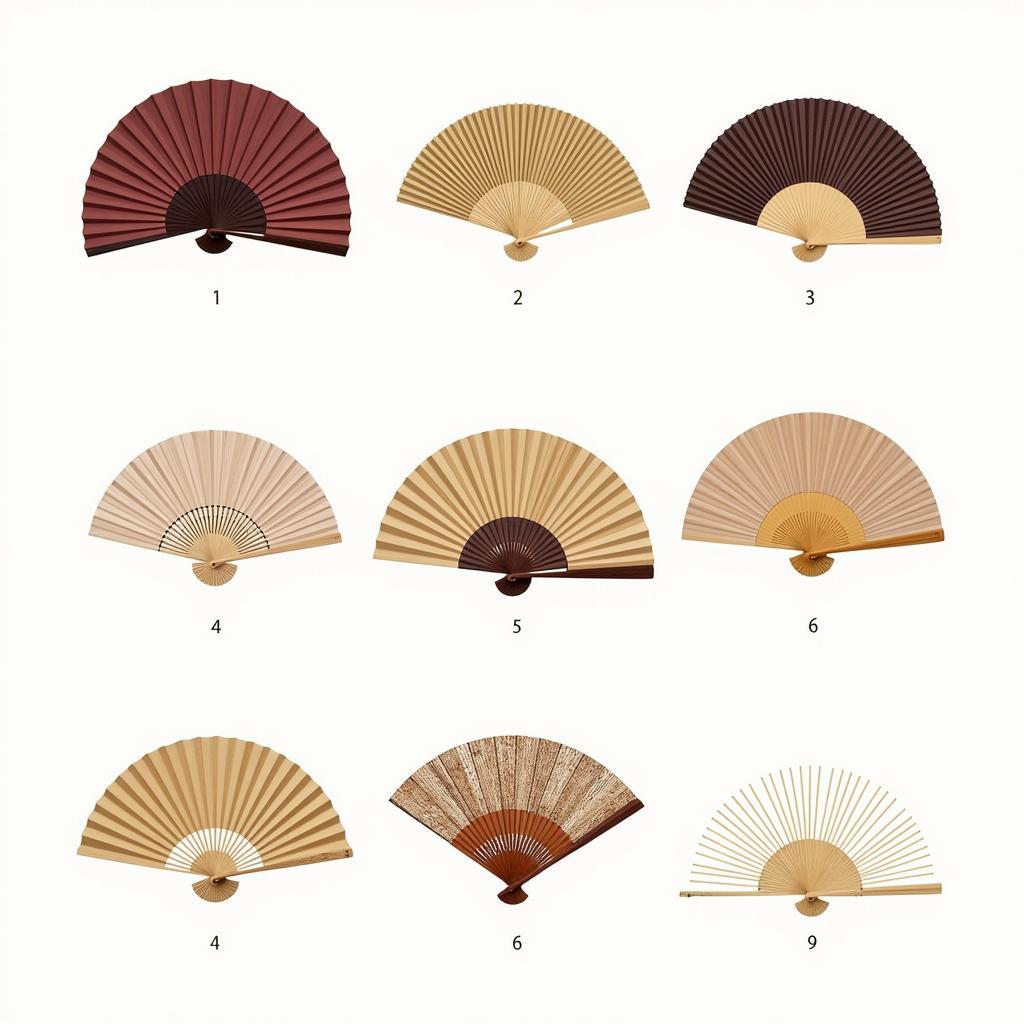 Different Types and Materials of Folding Fans