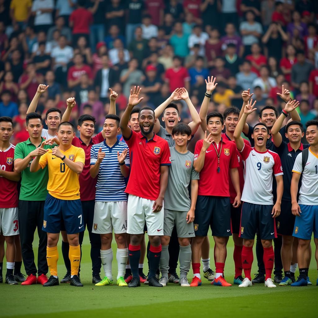 Football Fans Across Southeast Asia