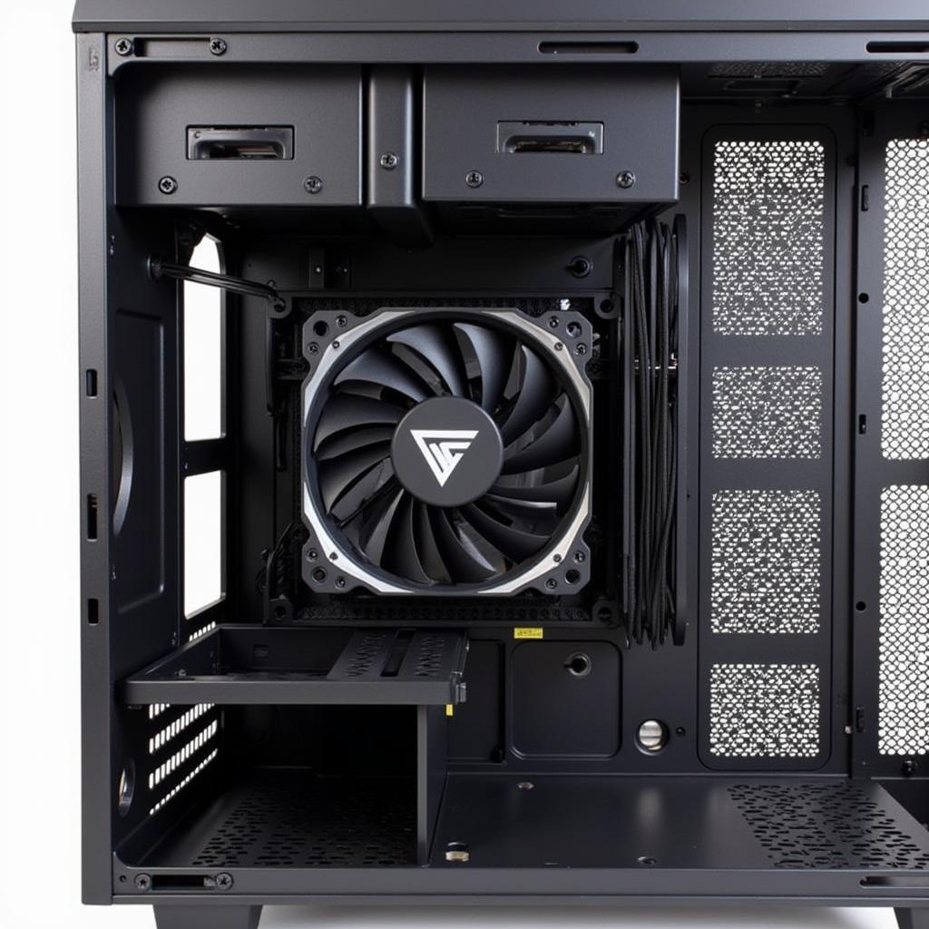 Fractal Design Venturi HF-12 Installed in PC Case