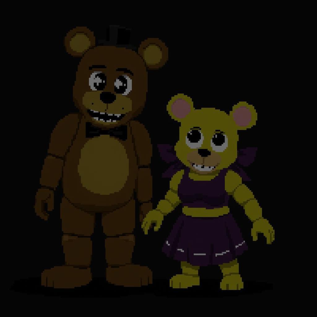 Fredbear and Spring Bonnie: A Dark Interpretation