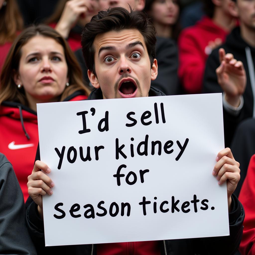 Funny Fan Sign Ideas for Football