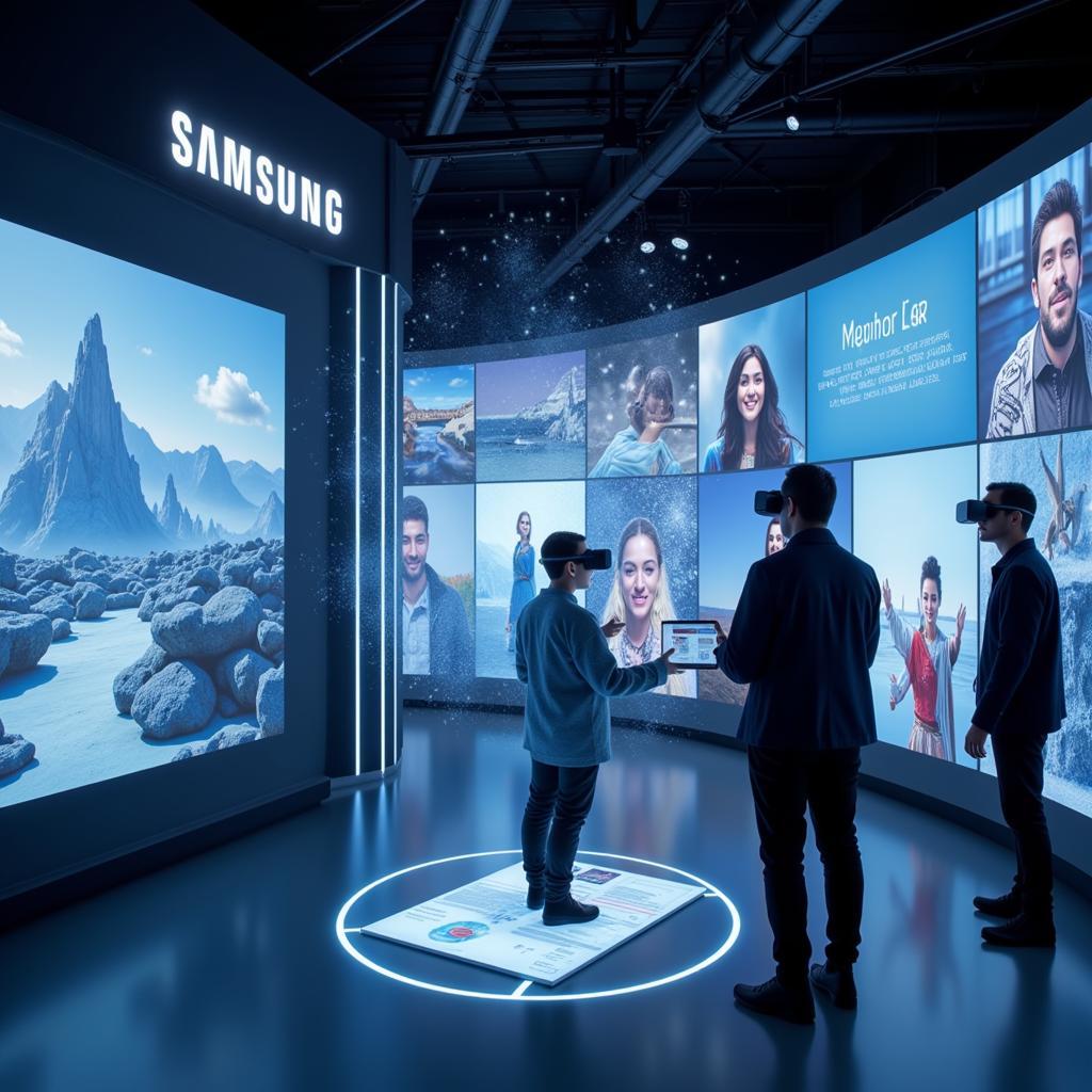 Future Samsung Fan Experience with AR/VR