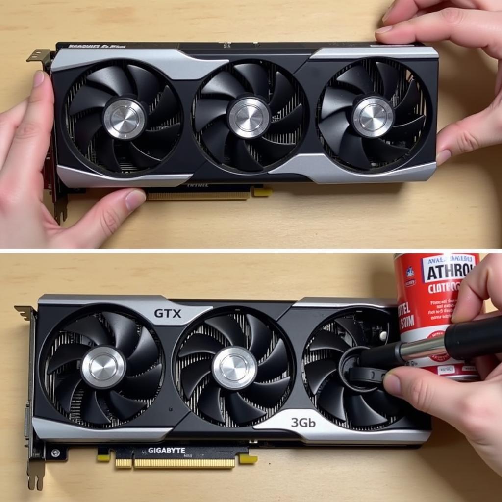 Gigabyte GTX 1060 3GB Cleaning Process