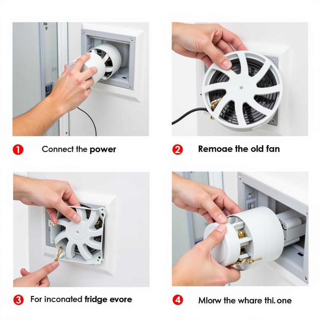 Replacing a Grand Fridge Freezer Fan