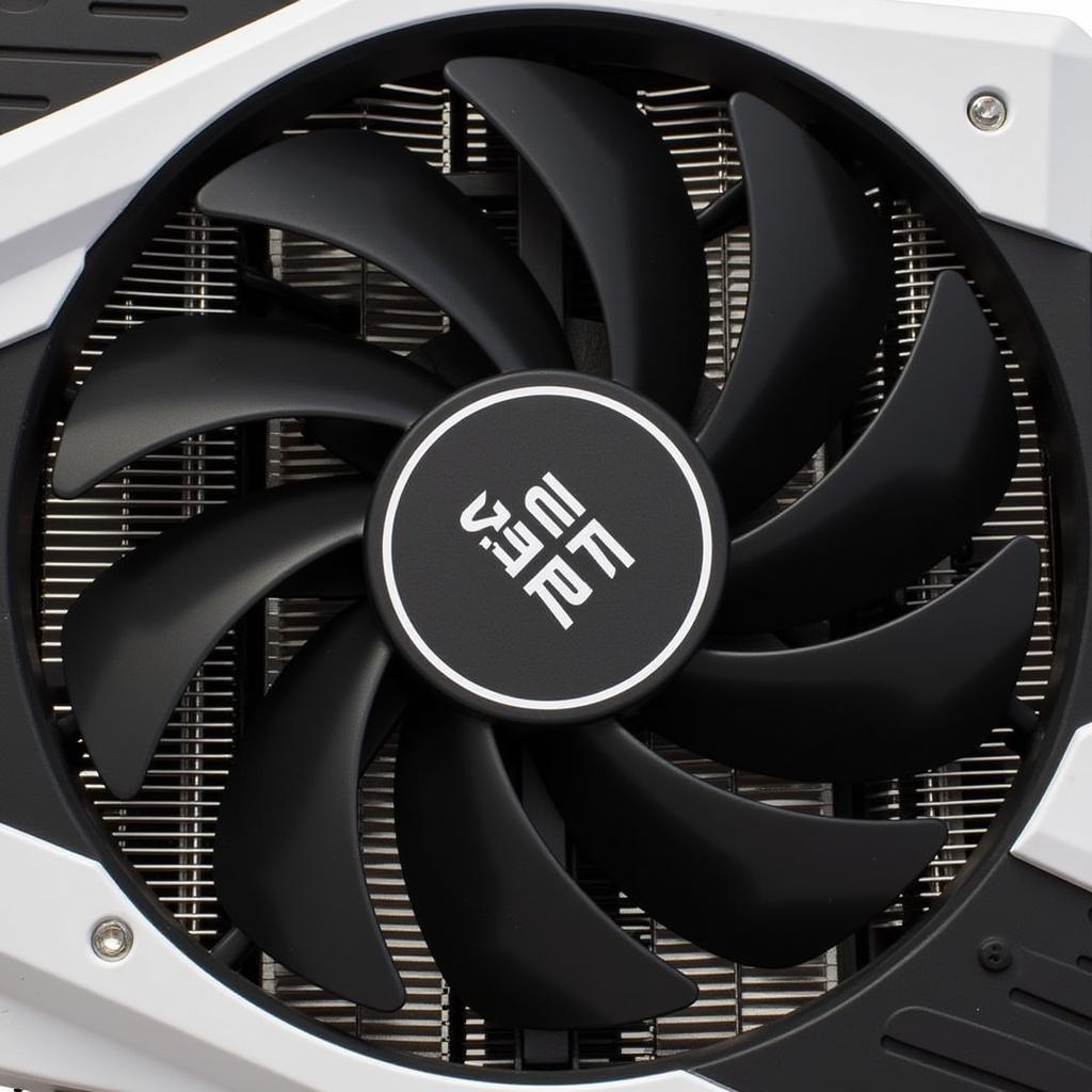 GT 710 ASUS Fan Close-up