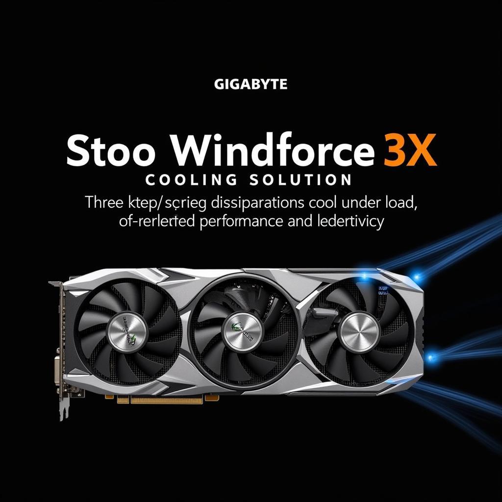 Gigabyte Windforce 3X Cooling System on GTX 1060 6GB