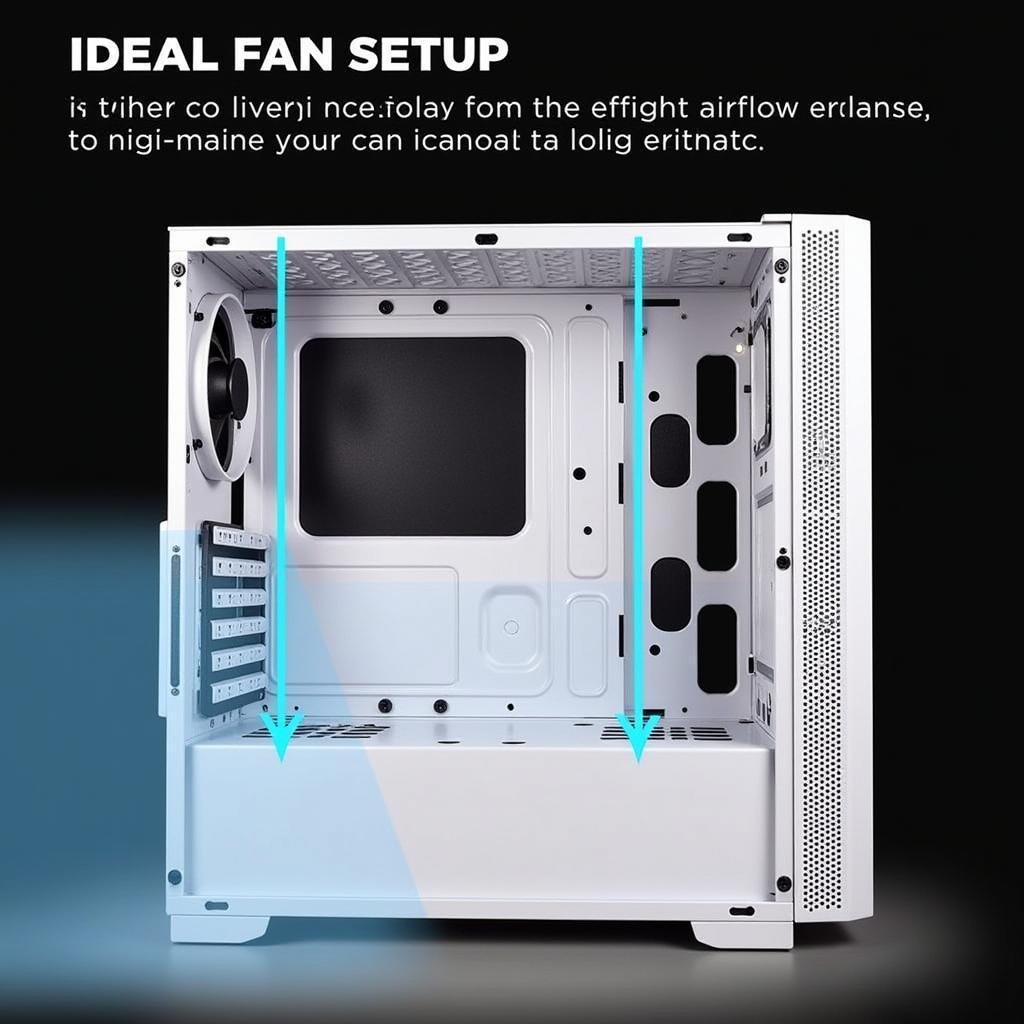 Optimal h500p Mesh White Fan Configuration