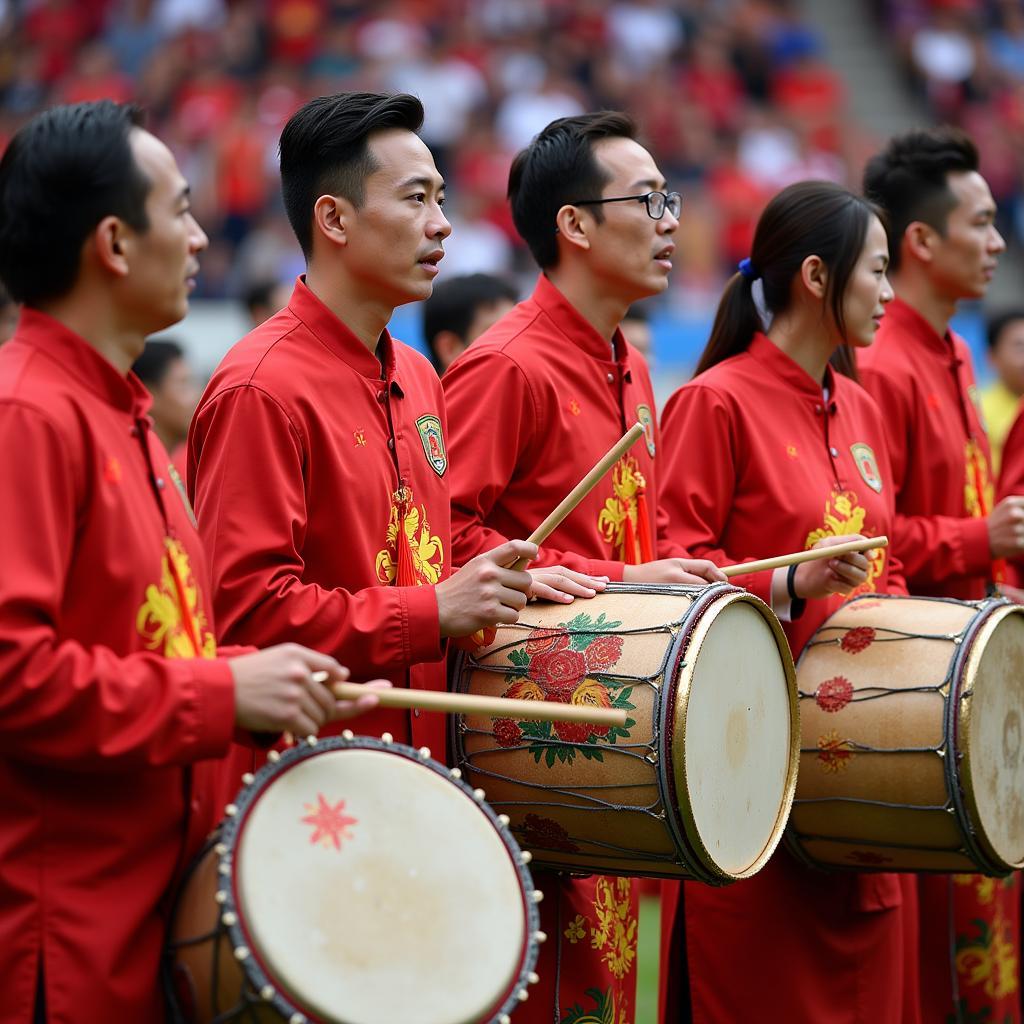 Unique traditions of Ha Long football fans