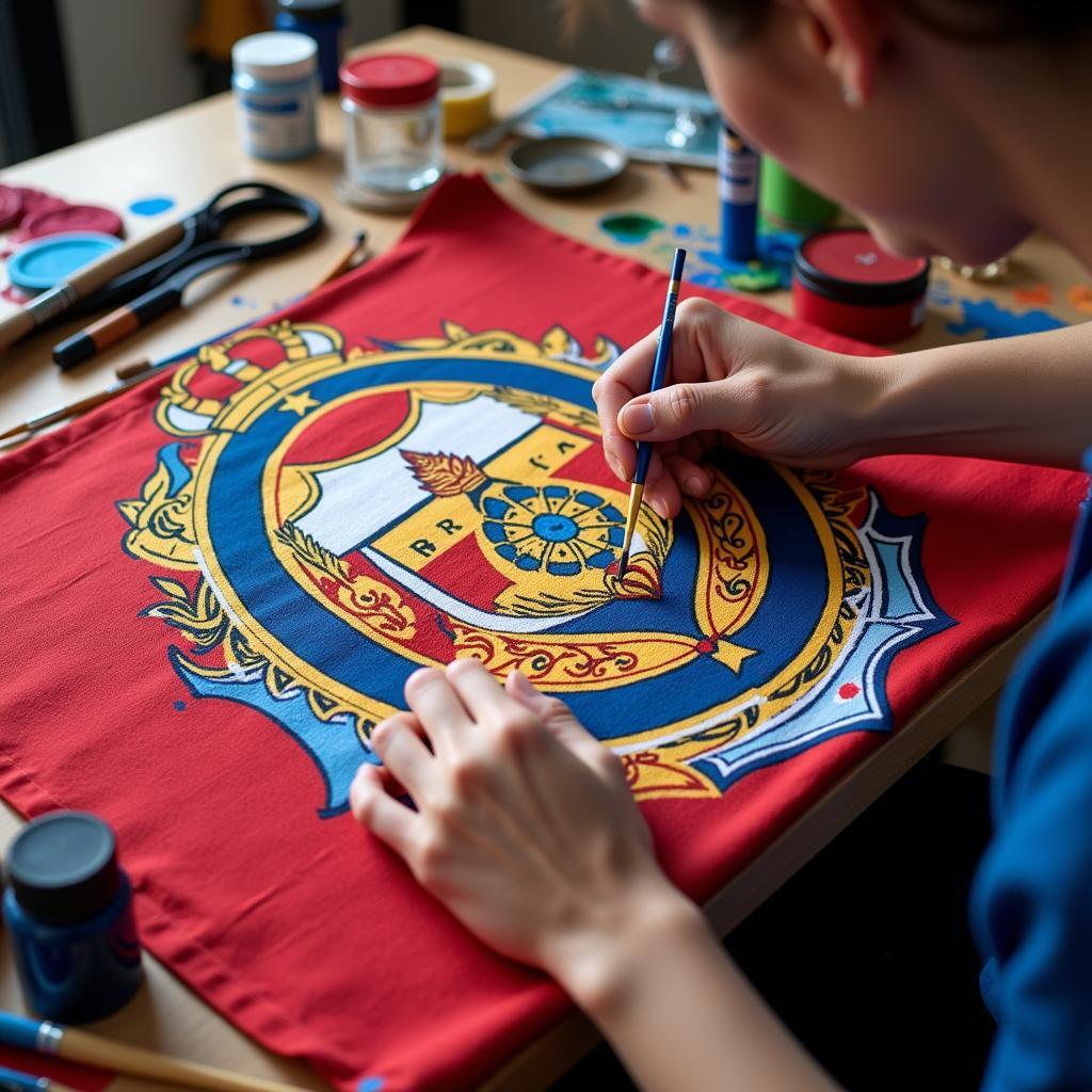 Creating a Handmade Fan Banner