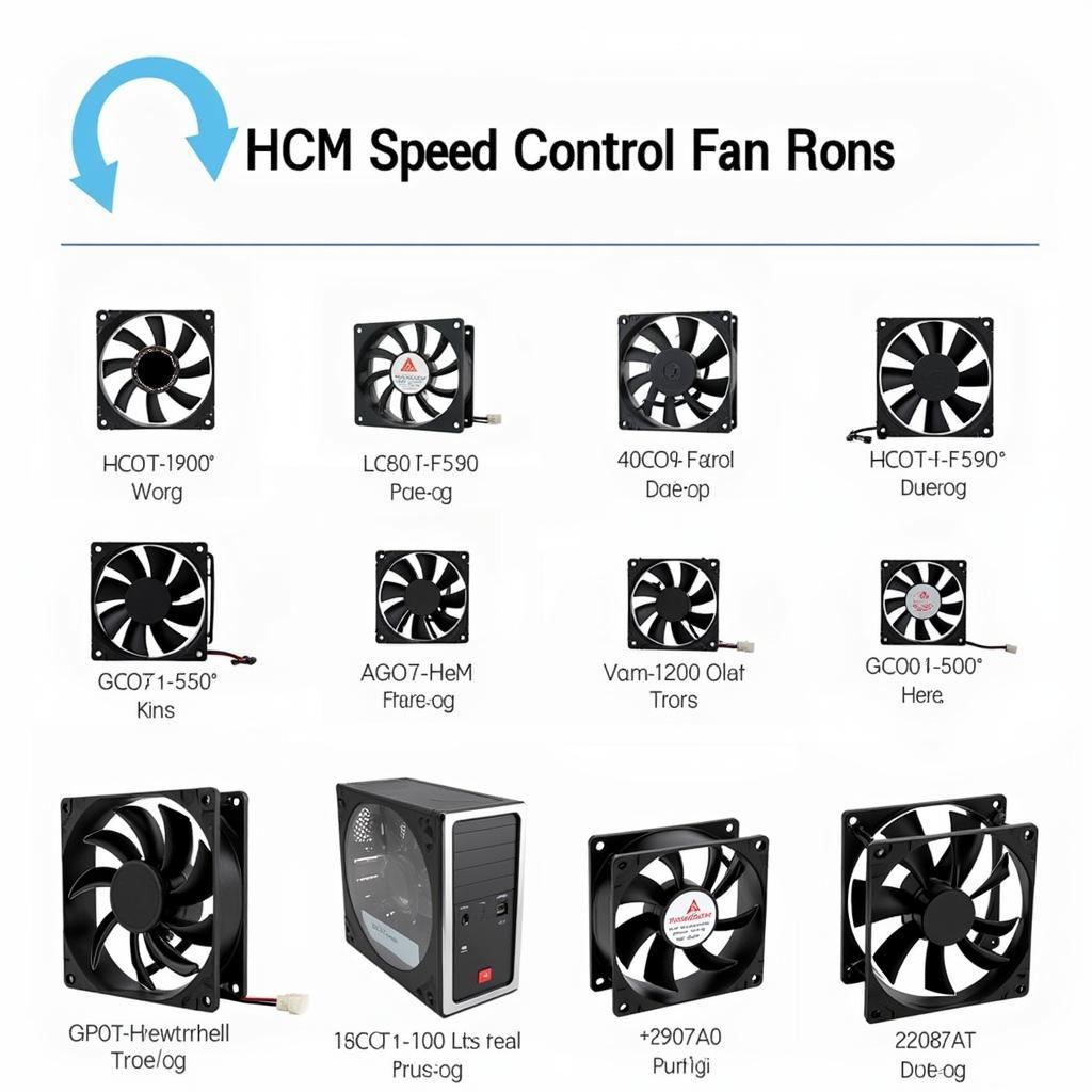 Different Types of HCM Speed Control Fans