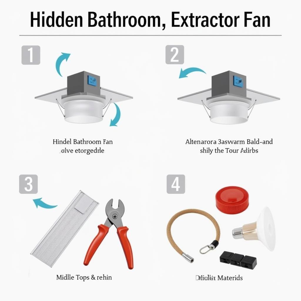 Hidden Bathroom Extractor Fan Installation Process