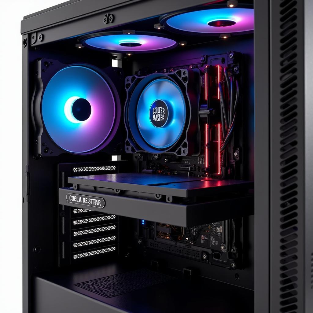 High-End PC Case with Cooler Master Fan