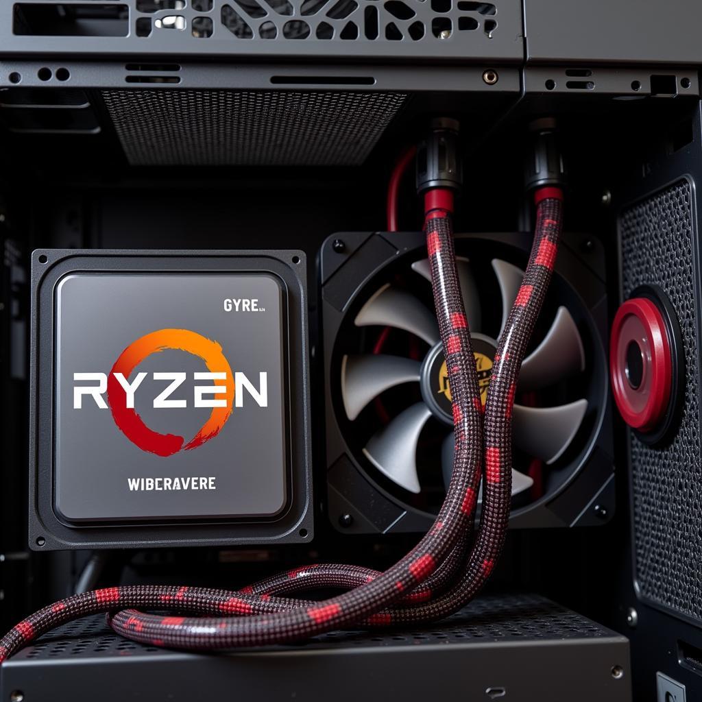 High-Performance Ryzen CPU and Aftermarket Cooler