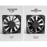 High-Voltage DC Fan vs. Low-Voltage DC Fan