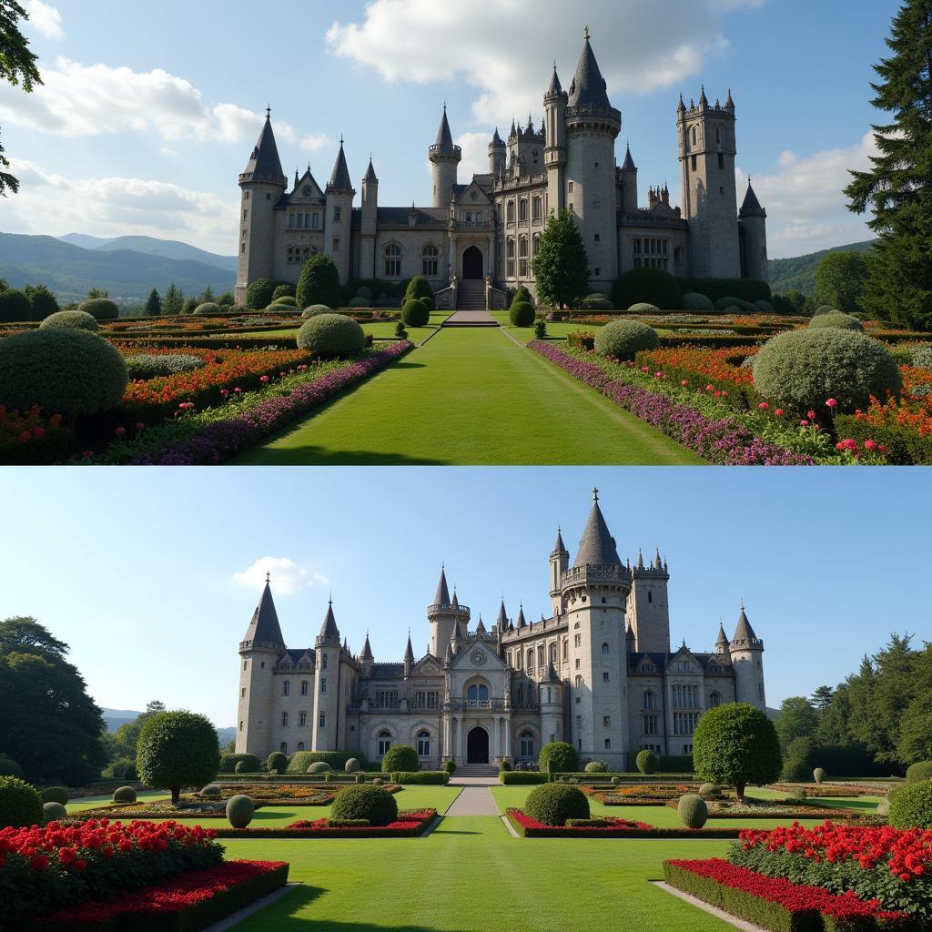 Different Artistic Interpretations of Highgarden Castle