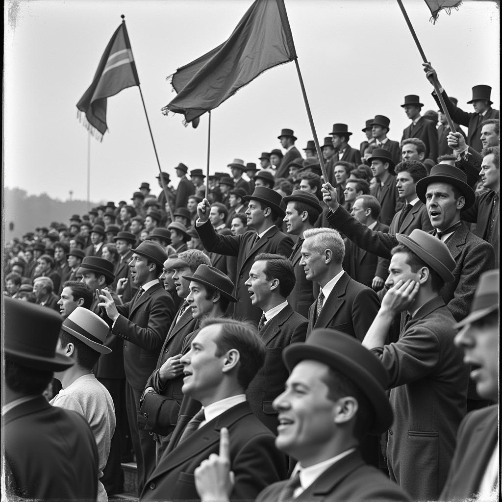 Historical Photo of Carlton Fans