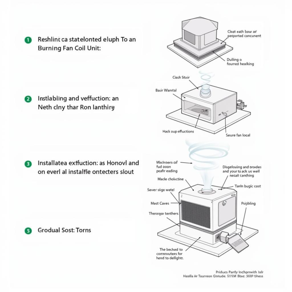 Horizontal Fan Coil Unit Installation Process