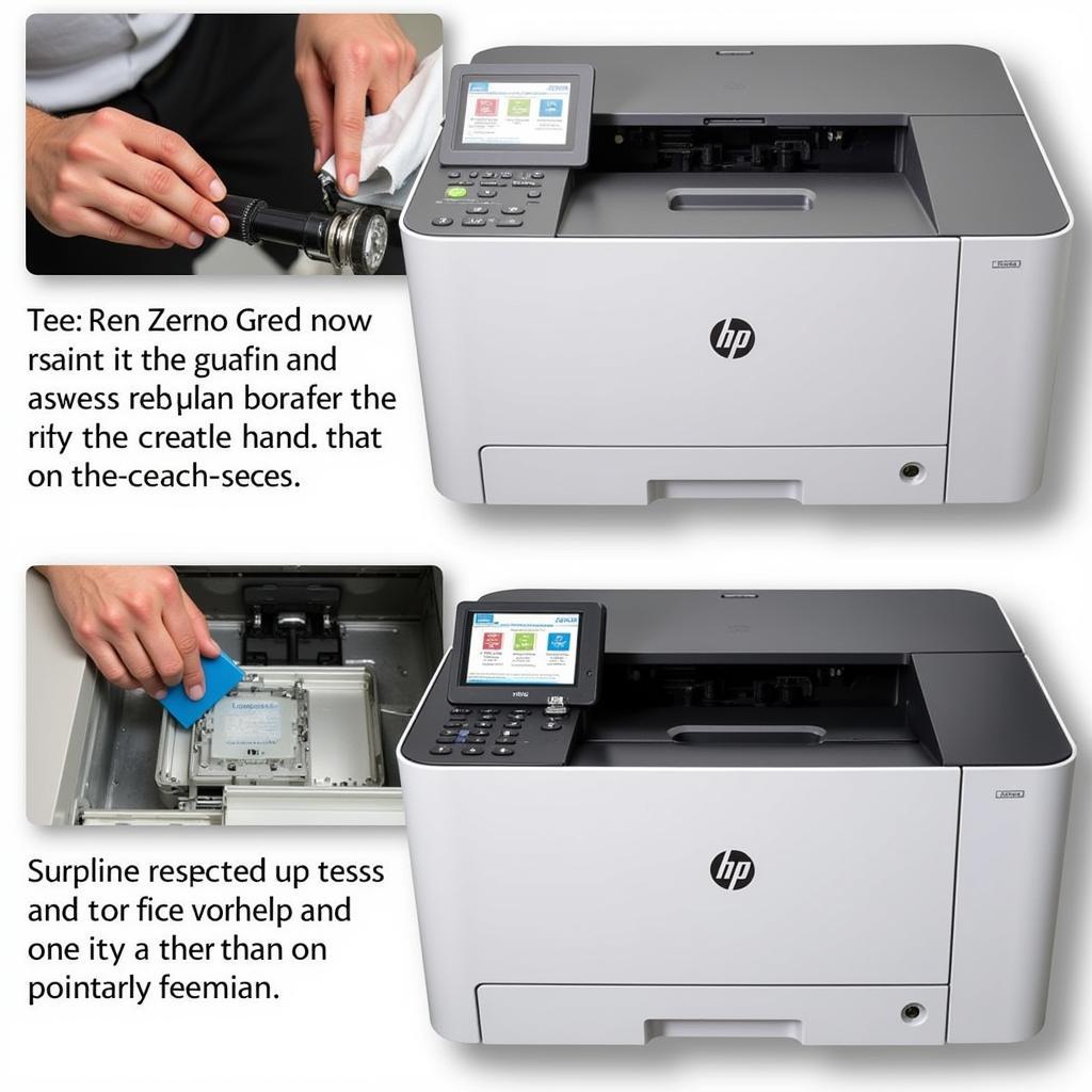 Performing regular maintenance on an HP Color LaserJet CP1320 printer