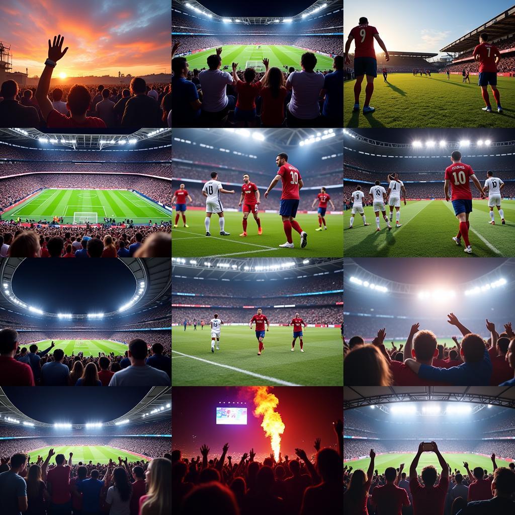 HSL Fan Visual Content in Football