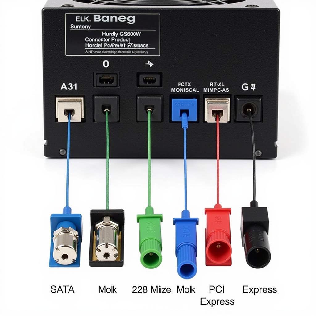 Huntkey GS600W PSU Connectors