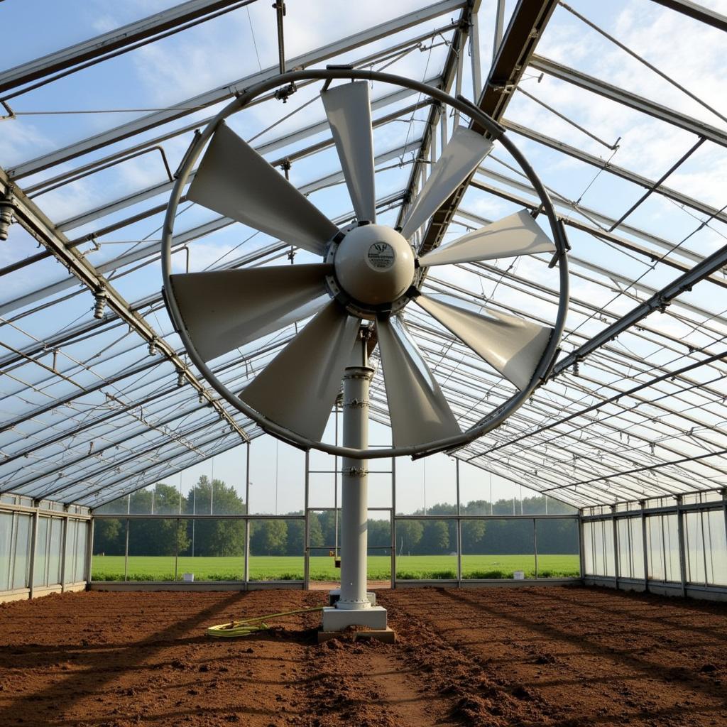 HVLS Fan in Agricultural Facility