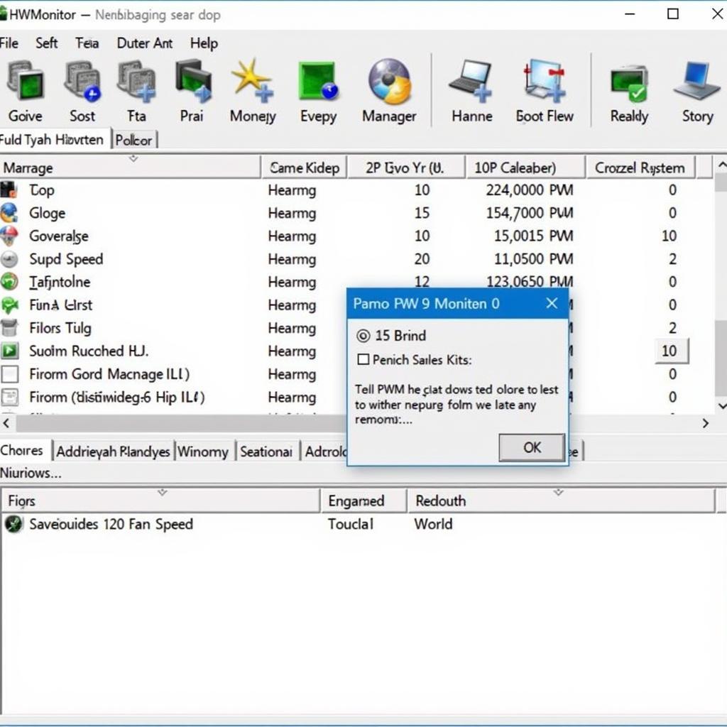 HWMonitor Showing a "Fans PWM 0" Reading