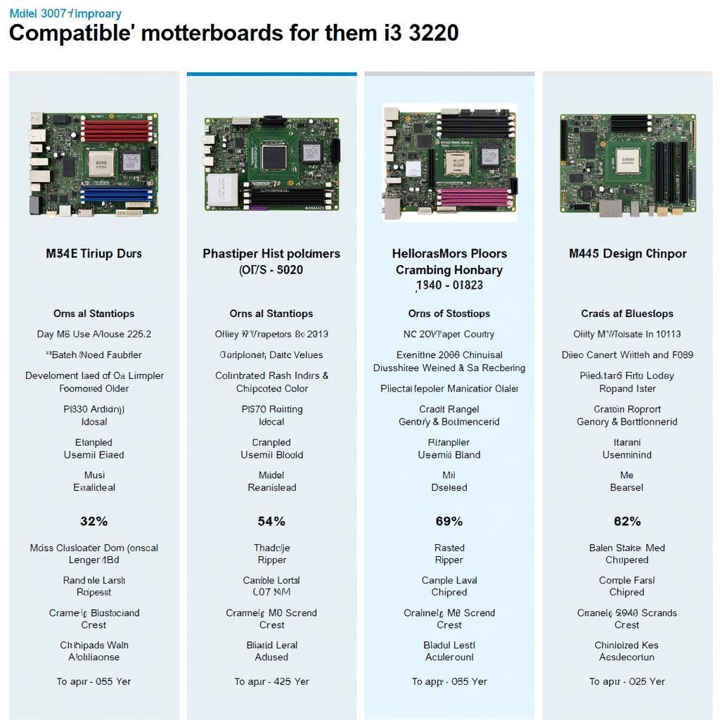 Compatible Motherboards for the i3 3220