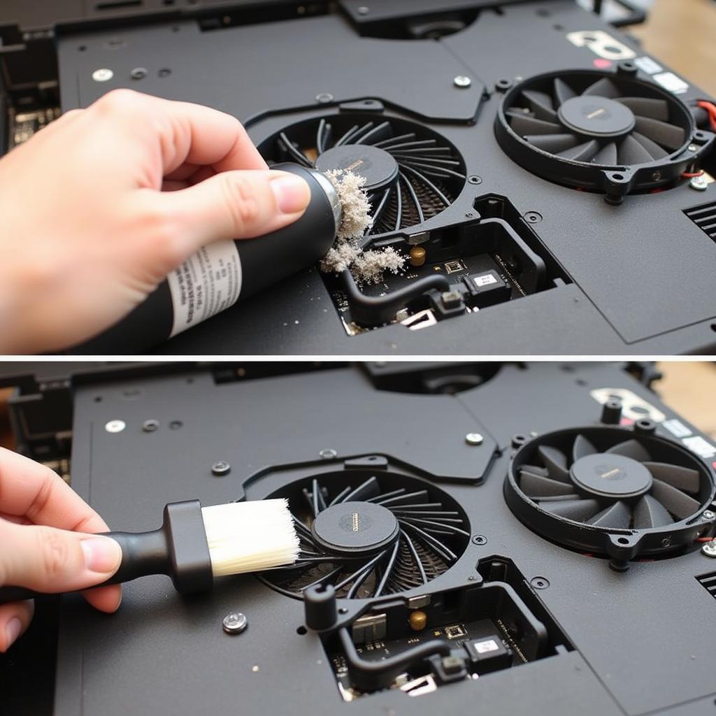 Cleaning an i5 3570 Fan