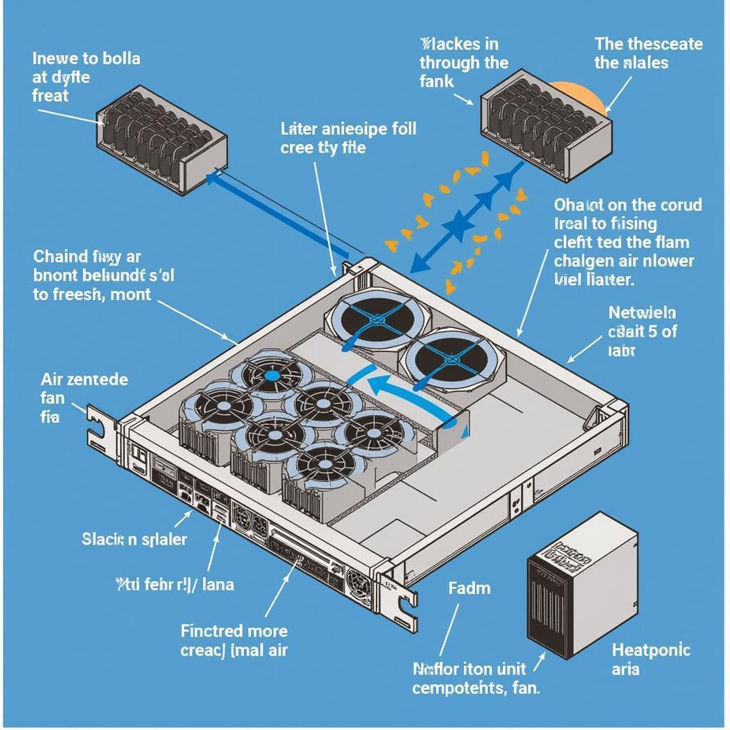 IBM x3500 M3 Fan System Diagram