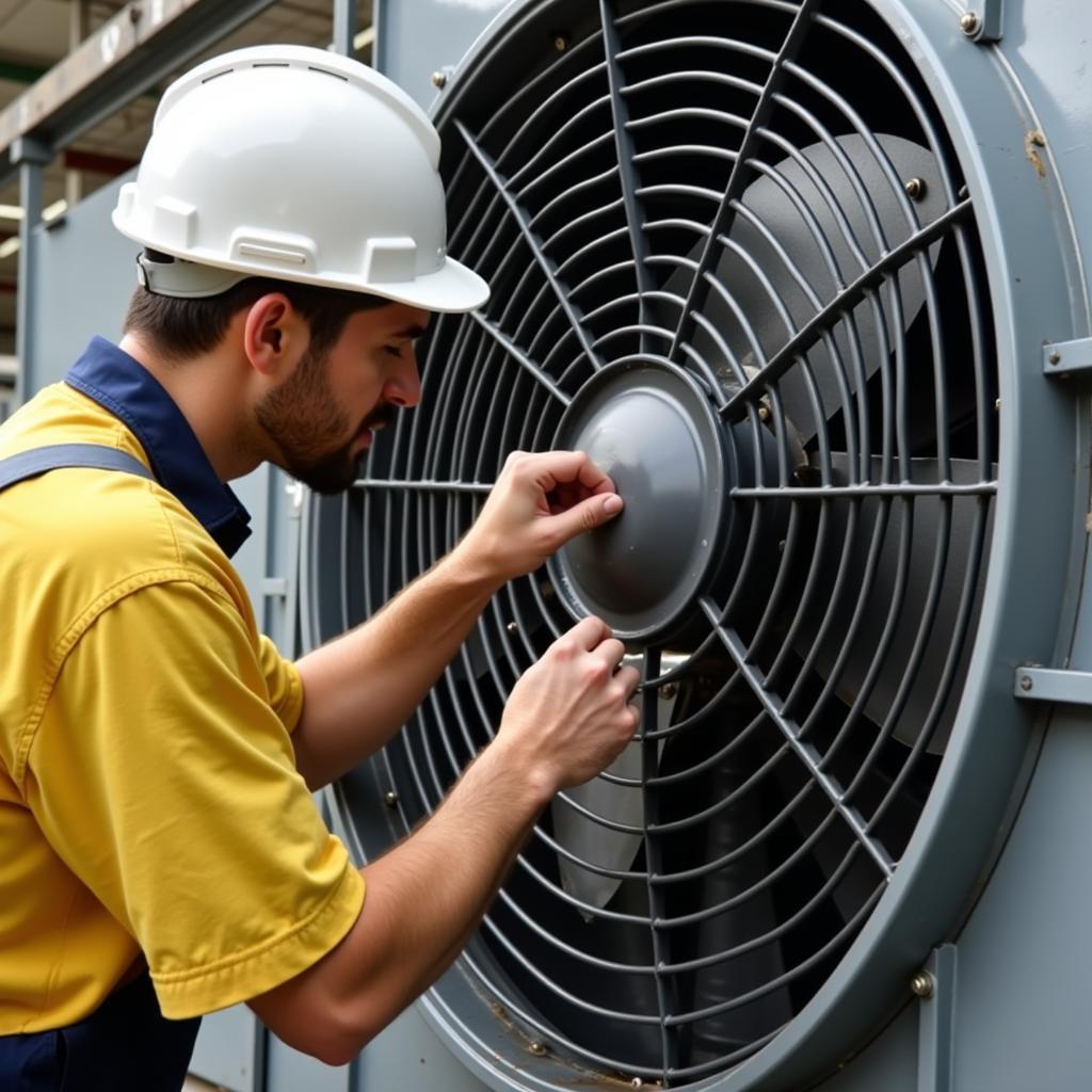 Induced Draft Fan Maintenance