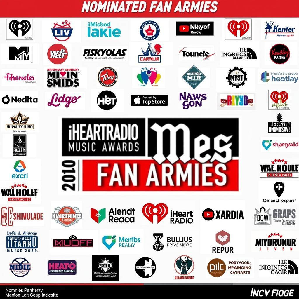 iHeartRadio Best Fan Army 2019 Nominees