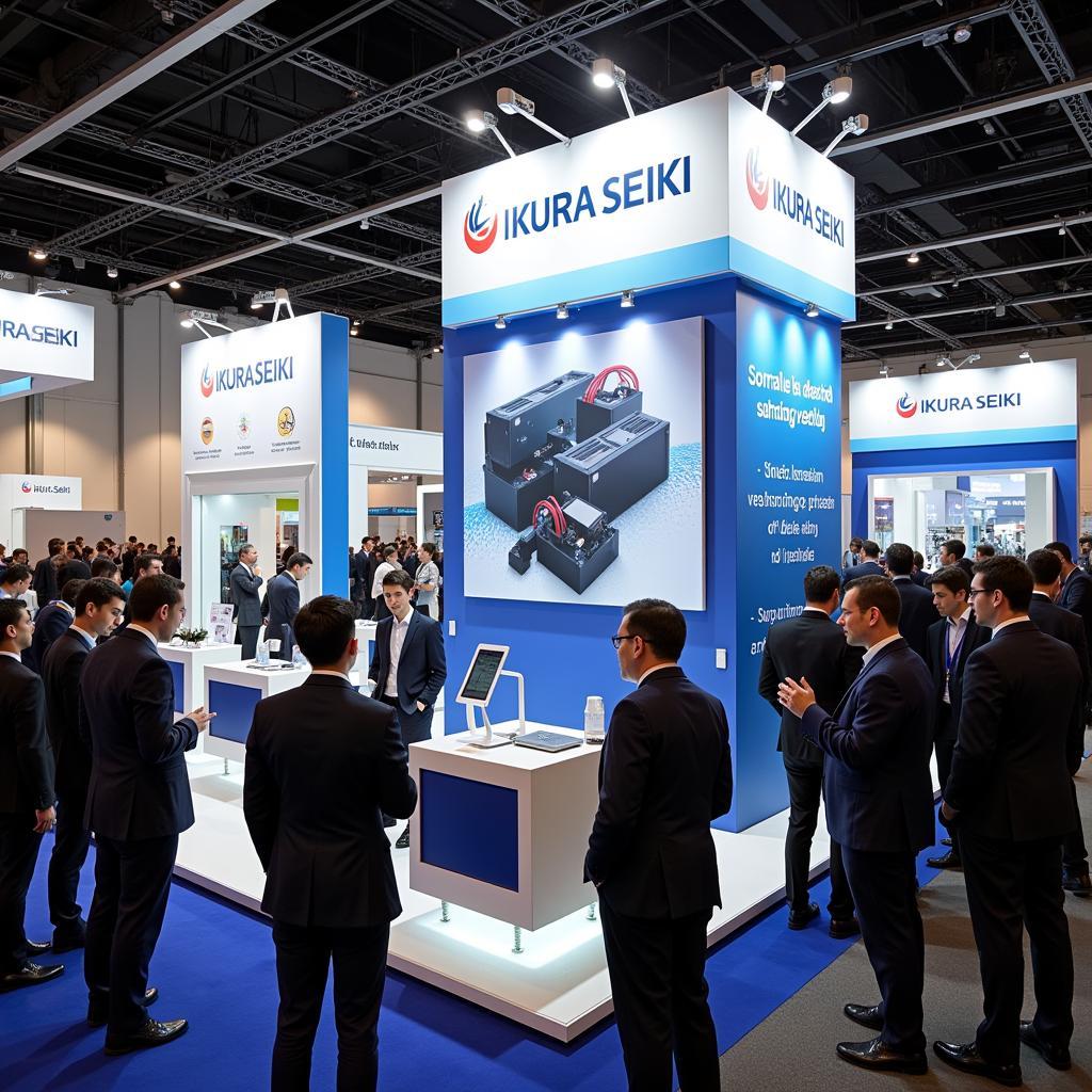 Ikura Seiki Product Showcase at a Trade Show